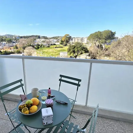 Jardin De Themis, T2, 4p, Parking, Terrasse 아파트 앙티브