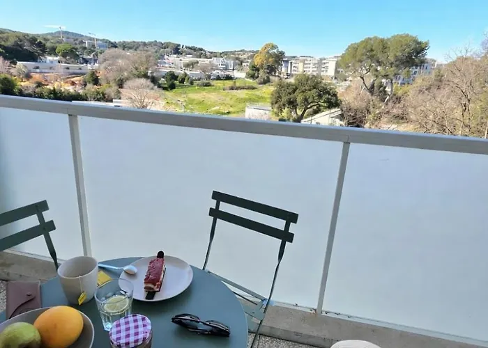 Jardin De Themis, T2, 4p, Parking, Terrasse Apartmán Antibes